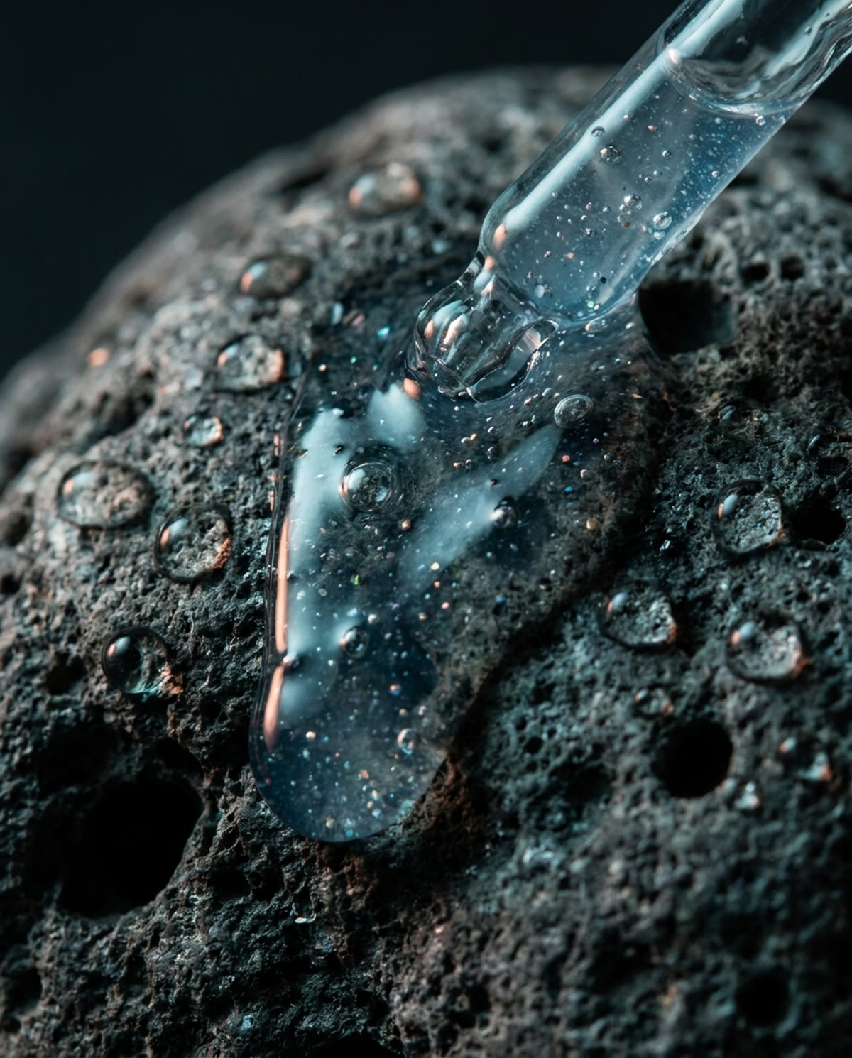 BASALT — טקסטורת סרום על בזלת