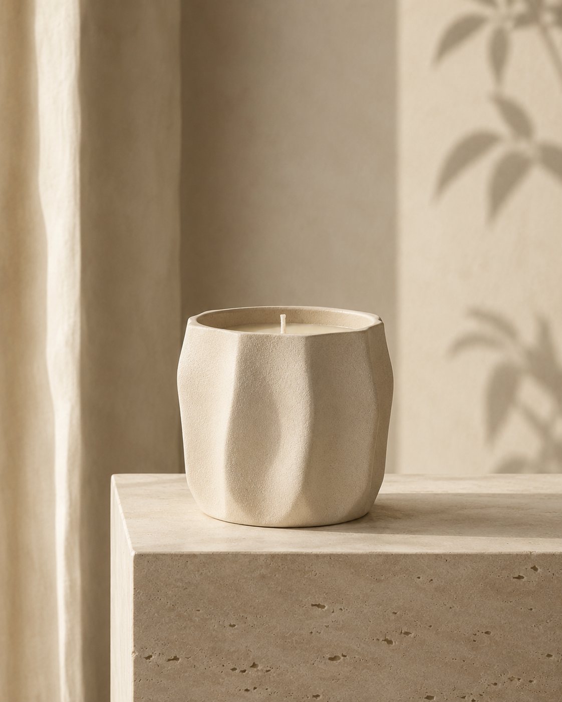 Ceramic candle
