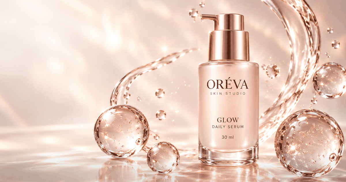 ORÉVA° — Skin Studio, קודם הידיים ואחר כך הבקבוק